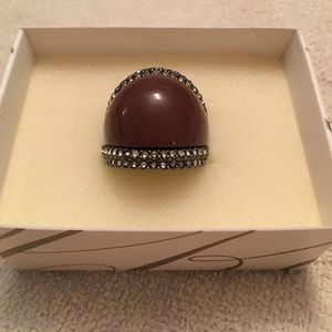 Lia Sophia Kiam Collection Mauve Ring